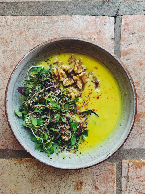 Curried Cauliflower Soup