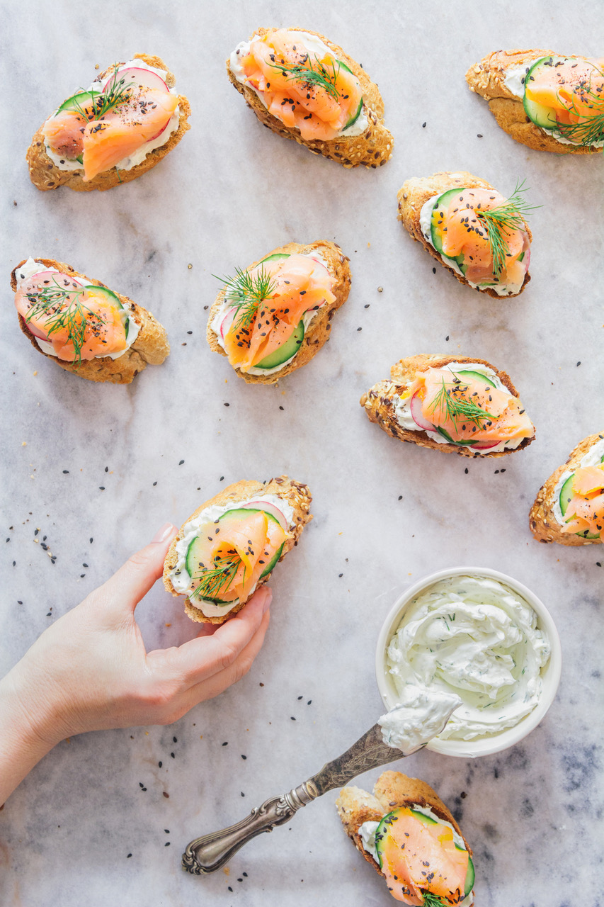smoked salmon crostini Smoked Salmon Crostini